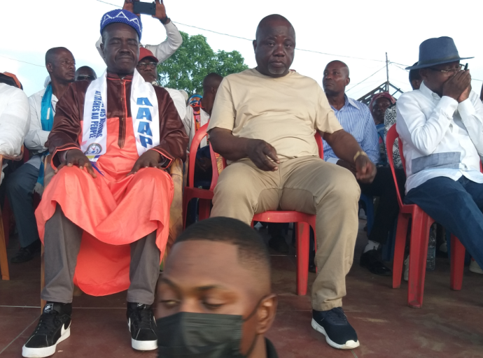Convaincu du vote à 100% de Félix Tshisekedi à Funa,AAAP : Laurent Batumona confiant devant un électorat acquis à la cause du N°167 et 12