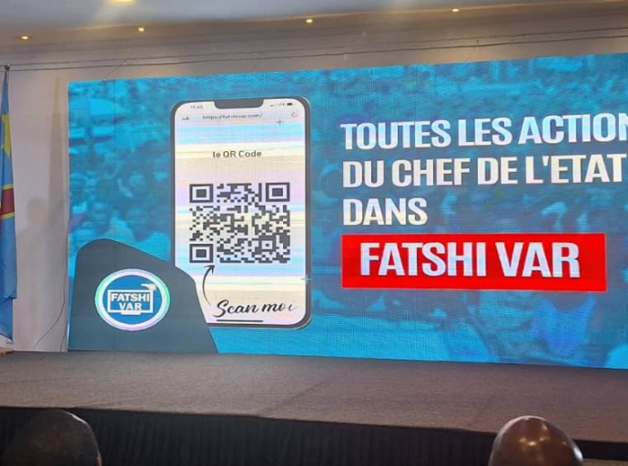 Application d’éveil citoyen : ‘‘FATSHIVAR’’ retrace les réalisations de Félix Tshisekedi