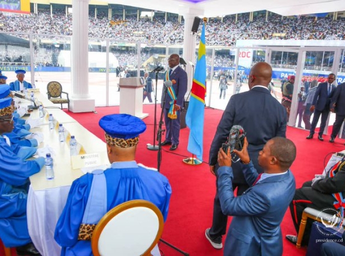 Investiture de Félix Tshisekedi, Prof Jeanneau Kikangala Ngoy : &quot;Le nouveau mandat du Chef de l'Etat va permettre d'achever plusieurs projets entamés par l'Office des Routes&quot;