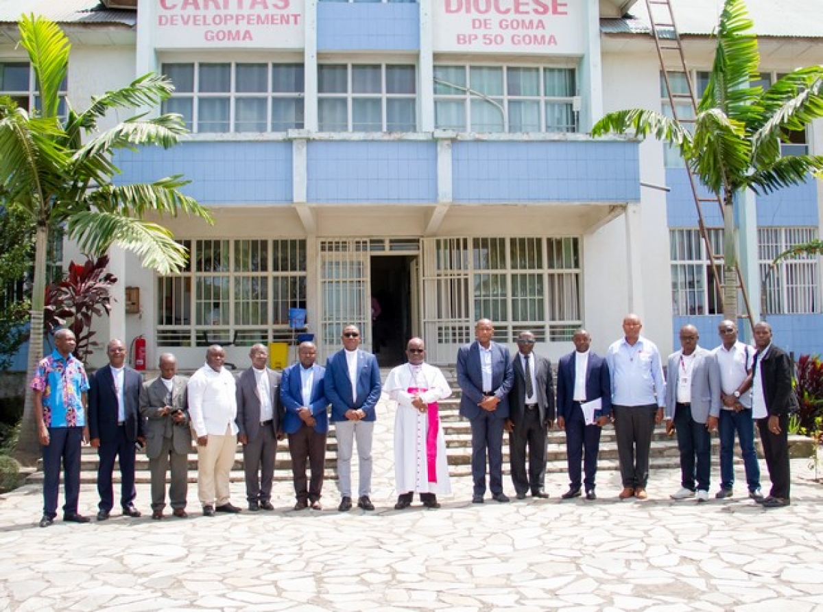 Les Caritas diocésaines de la Province Ecclésiastique de Bukavu à l’écoute de la Vision du Secrétaire Exécutif de Caritas Congo Asbl