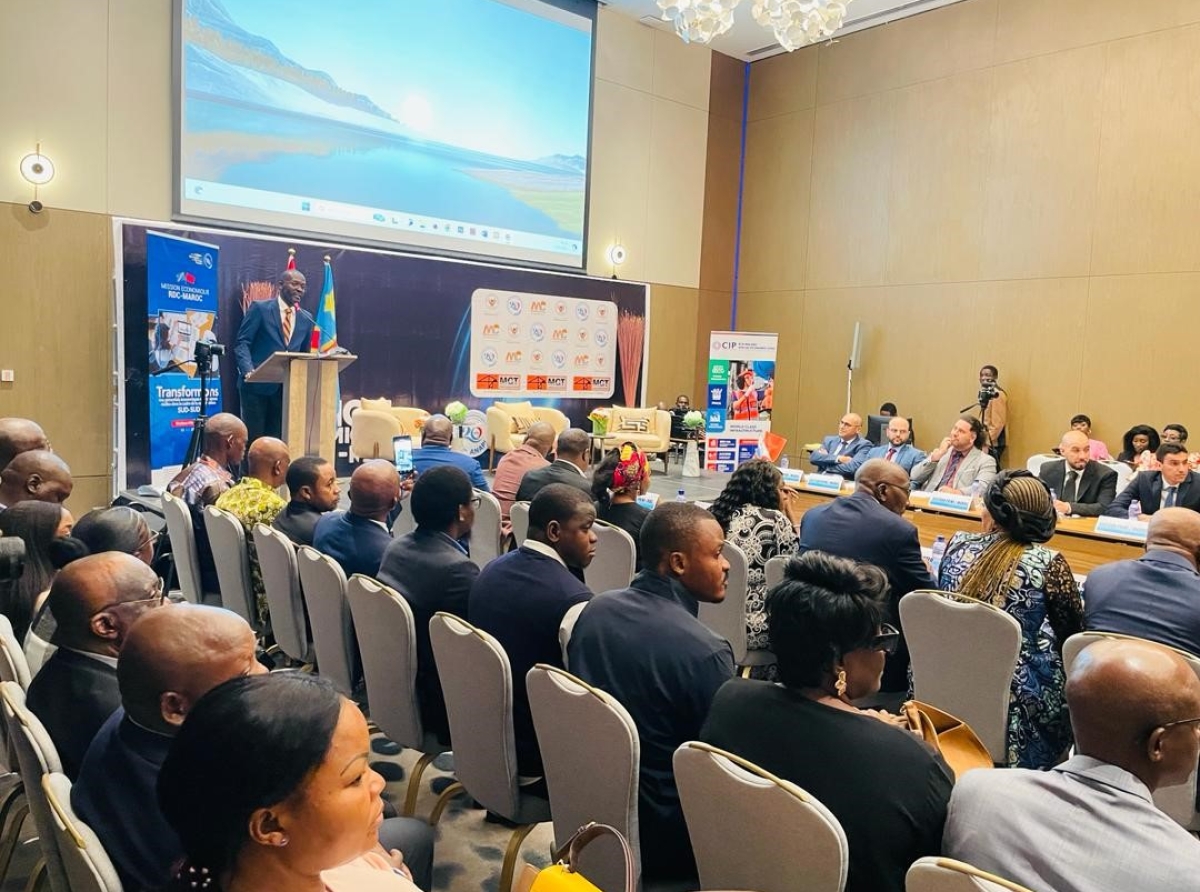 ANAPI : Anthony Nkinzo encourage les investisseurs marocains à investir dans quelques secteurs clés de la Rdc