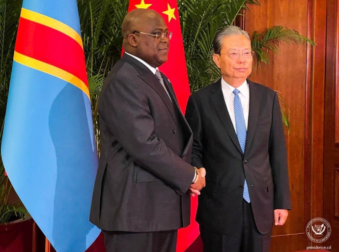 RDC-Chine : un émissaire de Xi Jinping chez Félix Tshisekedi !