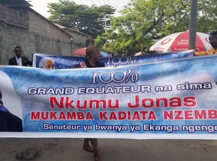 Plénière de validation de mandat , Sénat : forte mobilisation des cadres des Fpau autour de Jonas Mukamba 