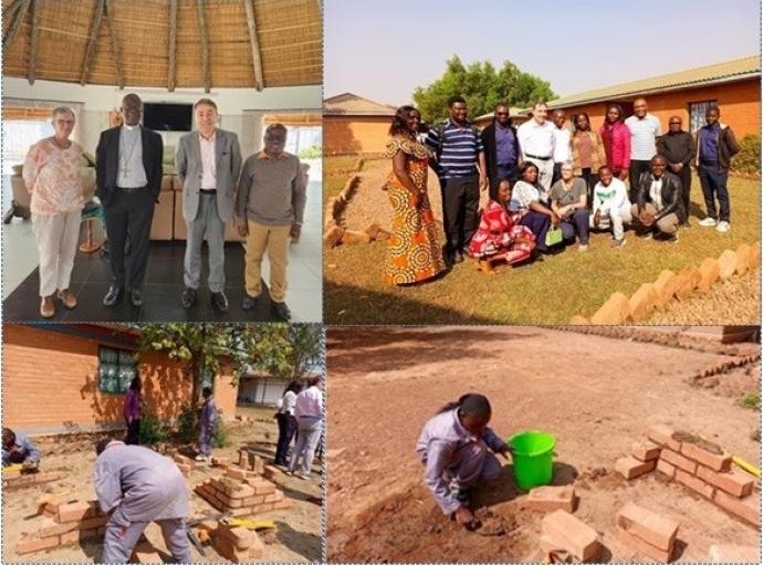 Caritas-Développement Lubumbashi parmi les Partenaires visités par Misereor à Lubumbashi