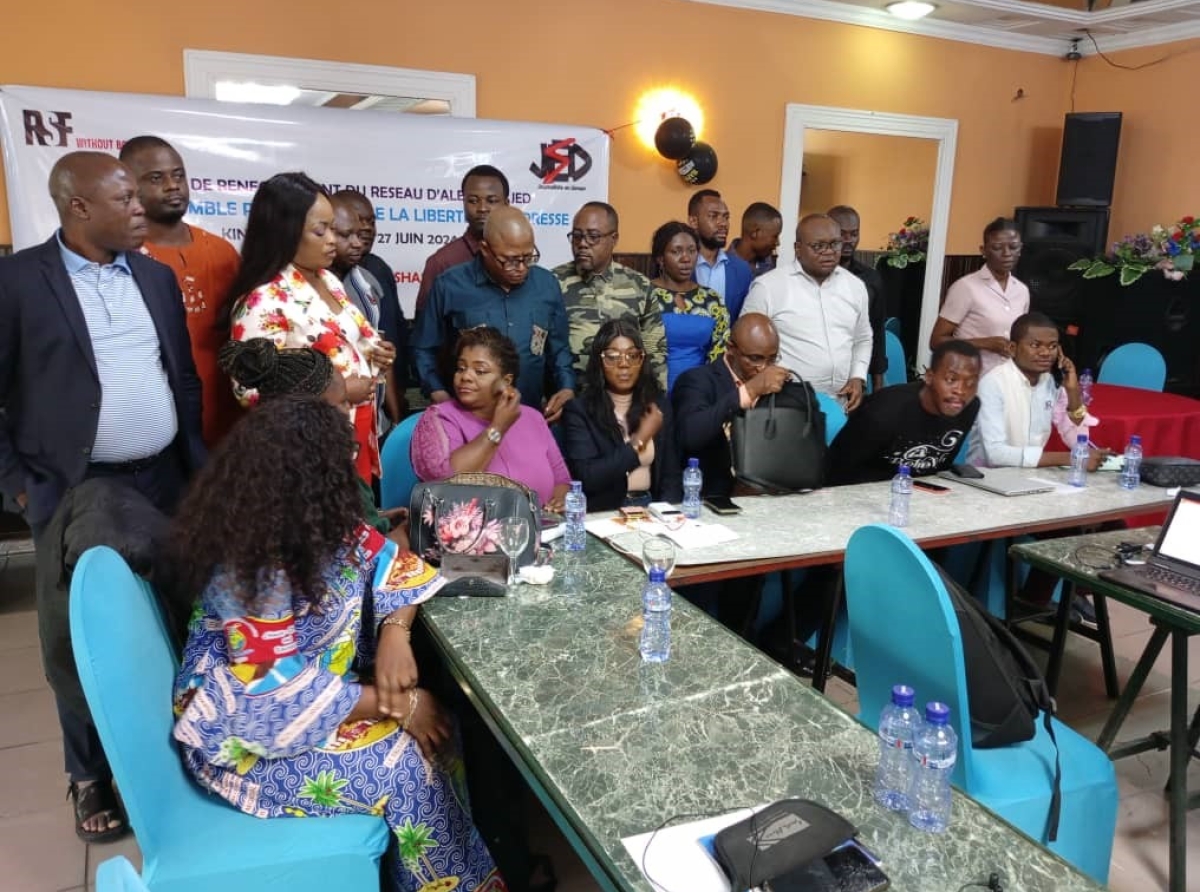 Médias : JED mobilise des journalistes pour la défense de la liberté de la presse en RDC