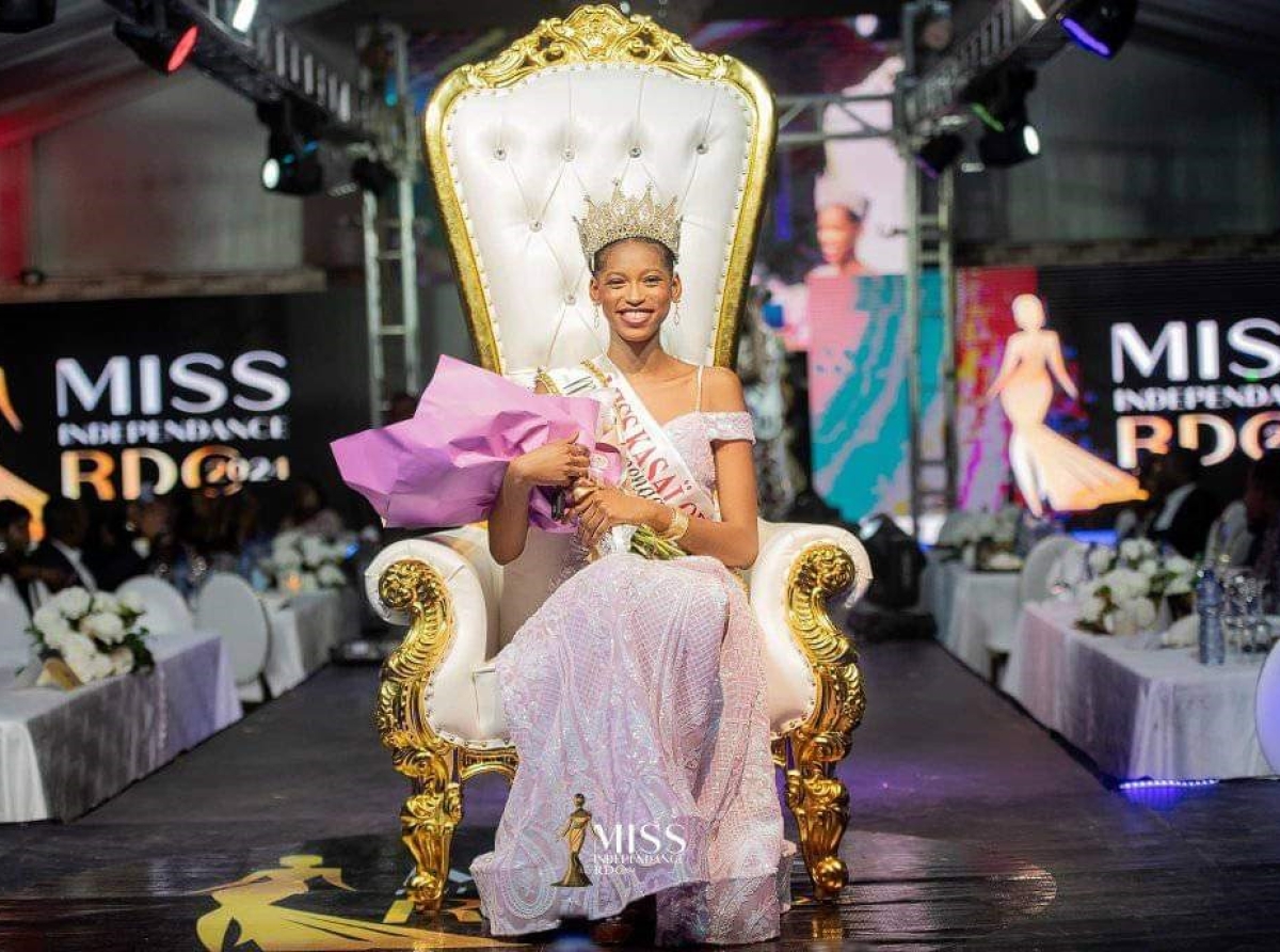 Miss indépendance RDC 2024 : Angèle Masini du Kasaï Oriental remporte la couronne !