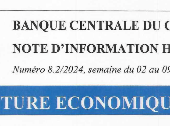 BCC : Conjoncture économique en bref ( Note d'information Hebdomadaire ) 