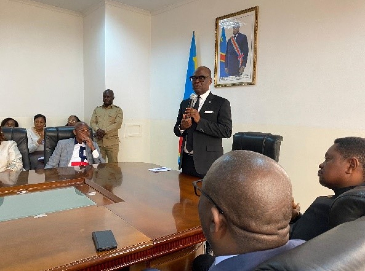 L’image de l’Aéroport international de N’djili requinquée  ,RDC : Tryphon Kin-kiey Mulumba aligne la RVA dans la bataille de la bonne gouvernance !
