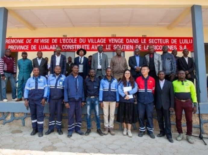 En exécution du cahier des charges signé avec les communautés locales, Sicomines S.A. : un important investissement réalisé dans le social avec la construction des écoles, hôpitaux et routes à Luilu au Lualaba !