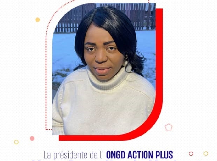 Dans le cadre de l’ONGD Action Plus : Maguy Nzumba offre des kits scolaires à une centaine d’élèves de Kisenso