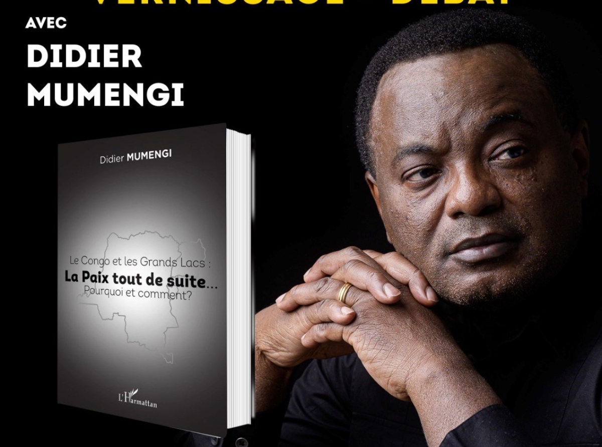 12 septembre 2024 au Centre Wallonie-Bruxelles , Grande rentrée littéraire 2024 de Kinshasa :  vernissage et débat avec Didier Mumengi