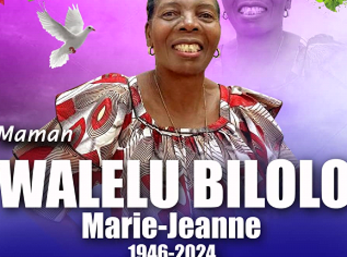 Marie-Jeanne Walelu : des adieux difficiles rendus à une mère exceptionnelle !