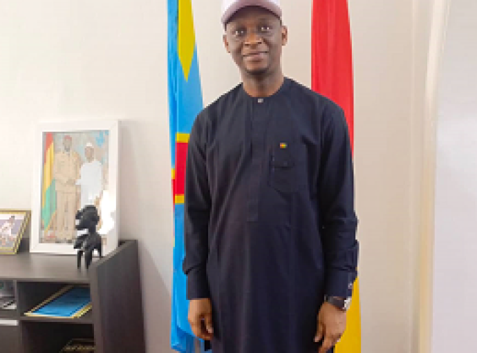Sous la direction de son Excellence Sekou Camara , Kinshasa : la Guinée Conakry a commémoré avec faste ses 66 ans d’Indépendance