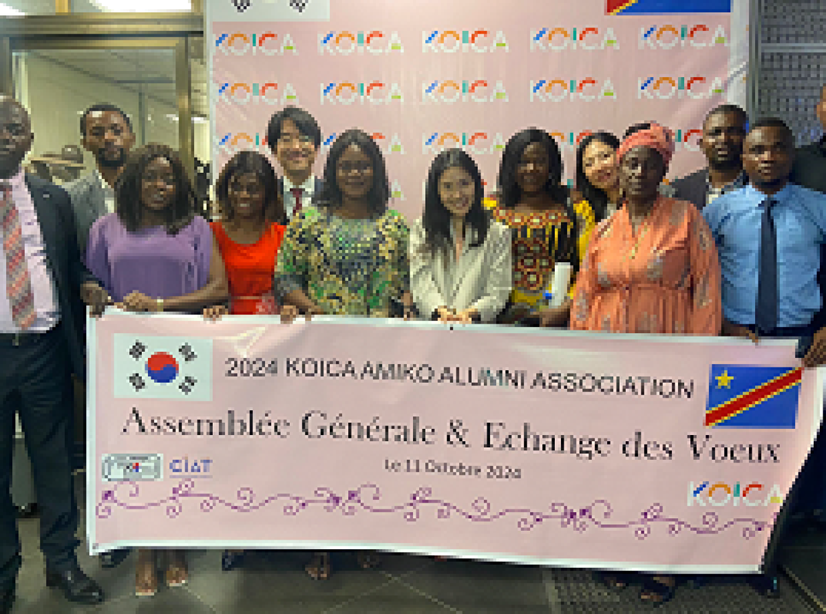 Solidarité renouvelée : L'Assemblée Générale des Amis de la KOICA en RDC Célèbre les Relations avec la Corée du Sud