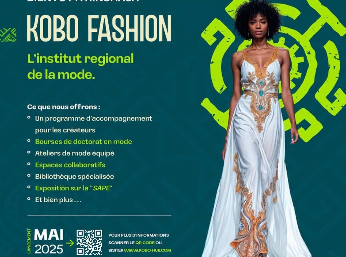 Culture : Kinshasa accueille bientôt l’Institut régional de la Mode