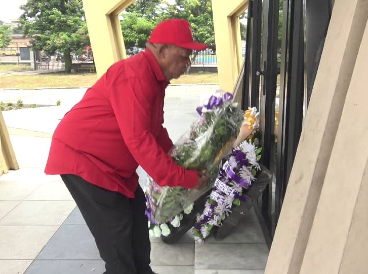 Samedi dernier au Mausolée Lumumba , Kabasele Tshimanga : « Lumumba a été victime de la trahison de notre classe politique antipatriotique, corrompue et manipulée »