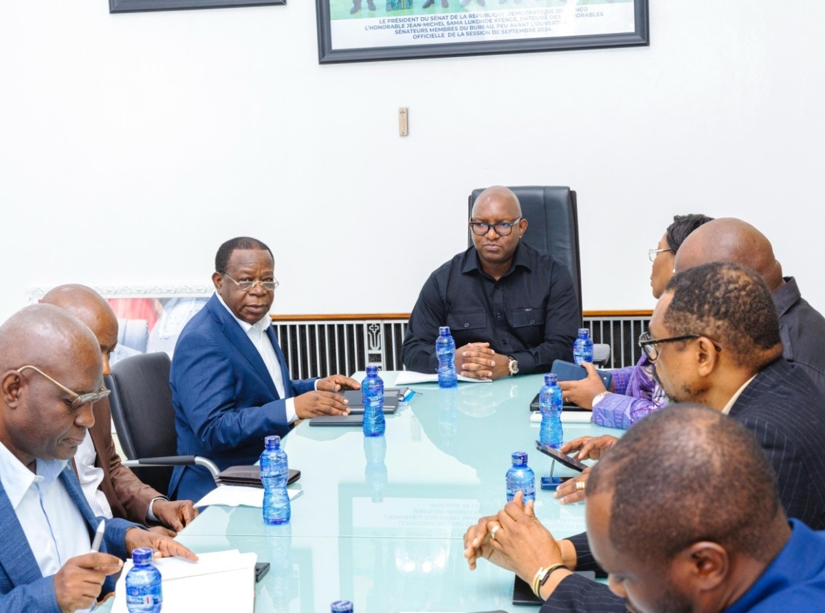 Paix et sécurité dans l'Est, RDC : le Sénat apporte ses encouragements aux FARDC !