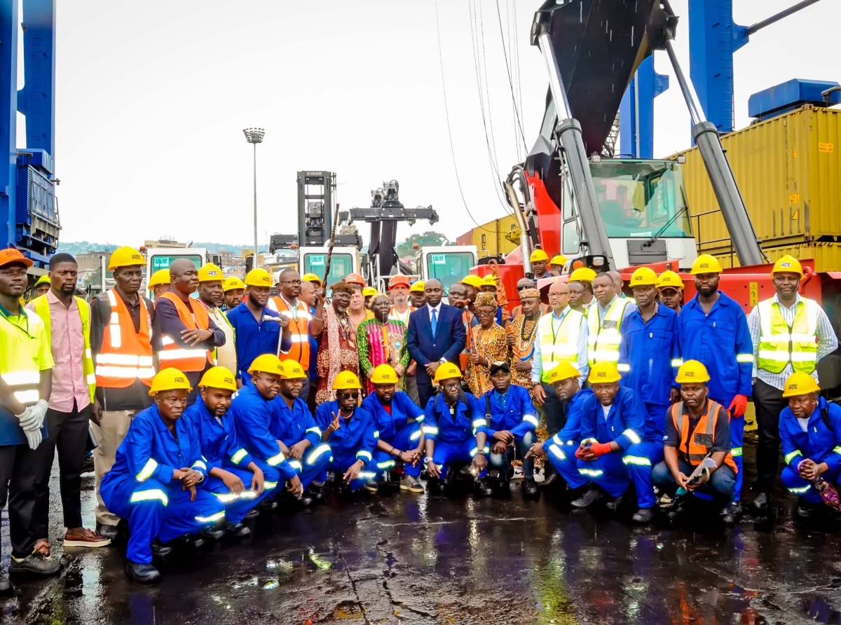 Parc à conteneurs du port de Matadi, MCTC : les Ayants Droits Coutumiers saluent l’avancée des travaux de modernisation !