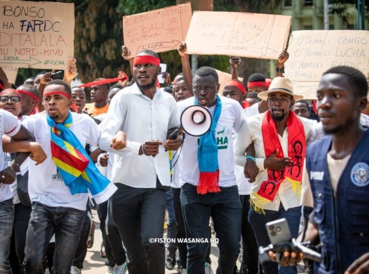 Assassinat de l’artiste révolutionnaire Delkat, Nord-Kivu : la Lucha dénonce et réclame justice !