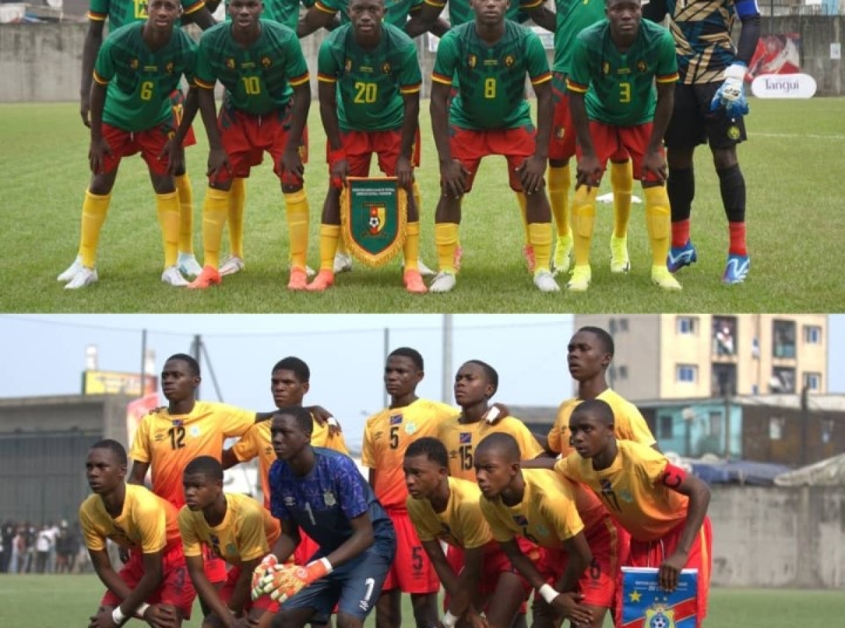 Tournoi Uniffac U17: la RDC démarre en triomphe devant le Gabon (3-1)