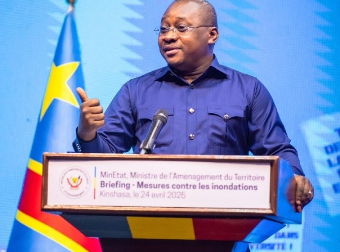 Aménagement du Territoire  , RDC : Guy Loando apporte une réforme stratégique au service de la prévention des catastrophes naturelles