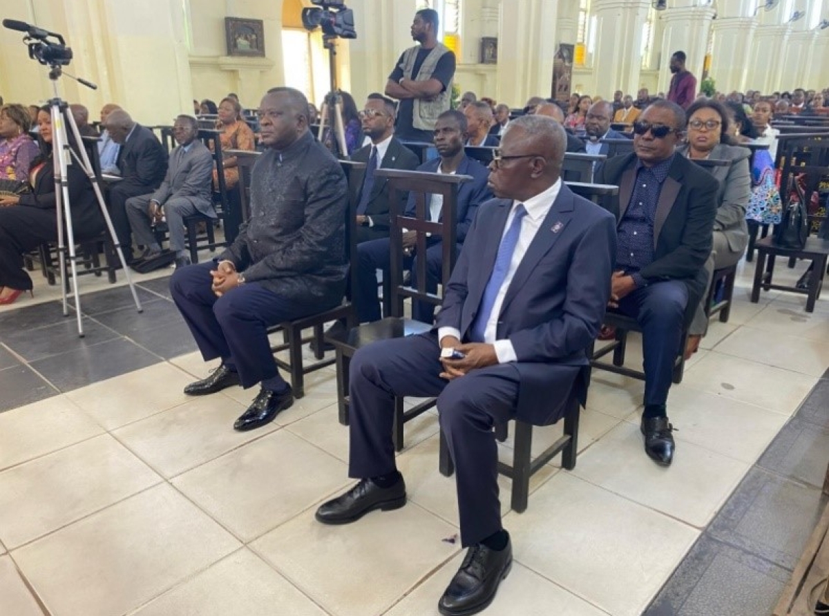 OCC : Dr Etienne Tshimanga rend hommage à Floribert Bwana à travers une messe d’action de grâce