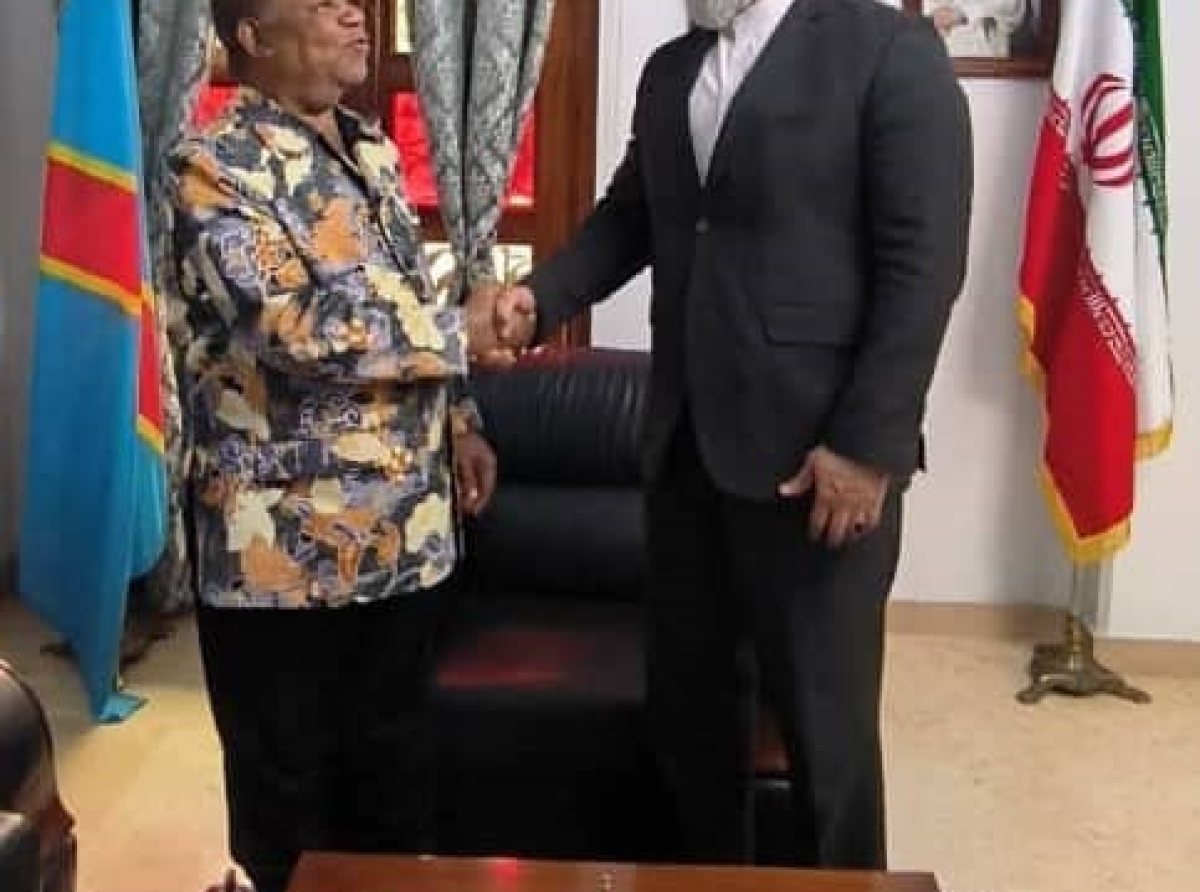 Diplomatie des peuples : Kabasele Tshimanga en audience chez l'ambassadeur d’Iran