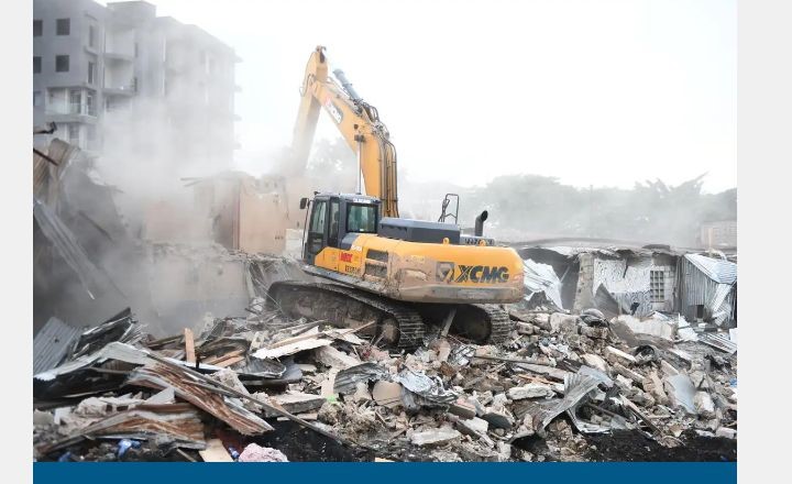Démolition des constructions anarchiques, Kinshasa : l’avenue Nguma offre un paysage de désolation