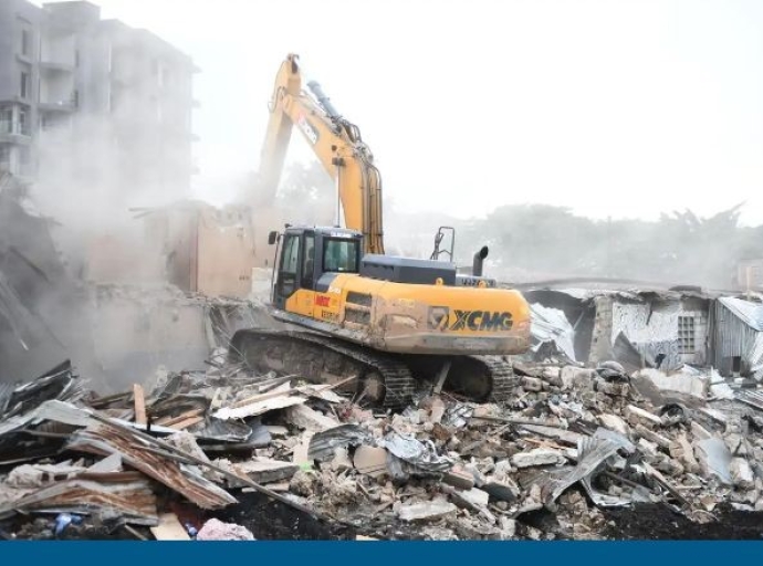 Démolition des constructions anarchiques, Kinshasa : l’avenue Nguma offre un paysage de désolation