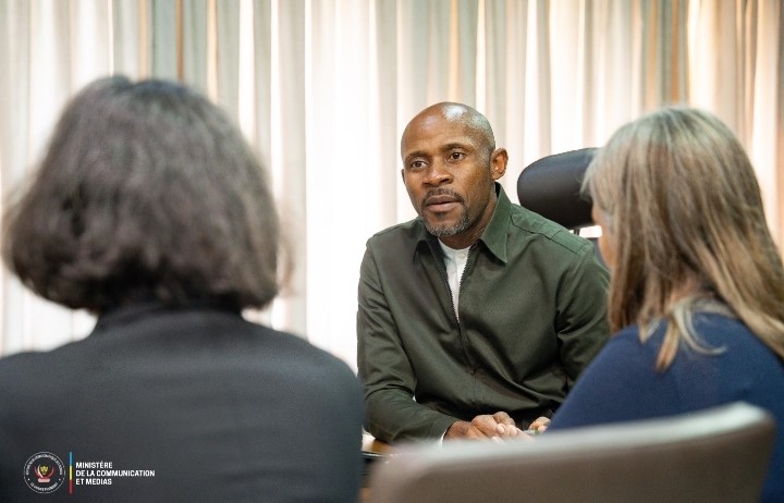 Cheffe de la Mission d’établissement des faits du Haut-Commissariat des Nations Unies…Agression rwandaise en RDC : Marlene Urscheler et Patrick Muyaya se concertent !