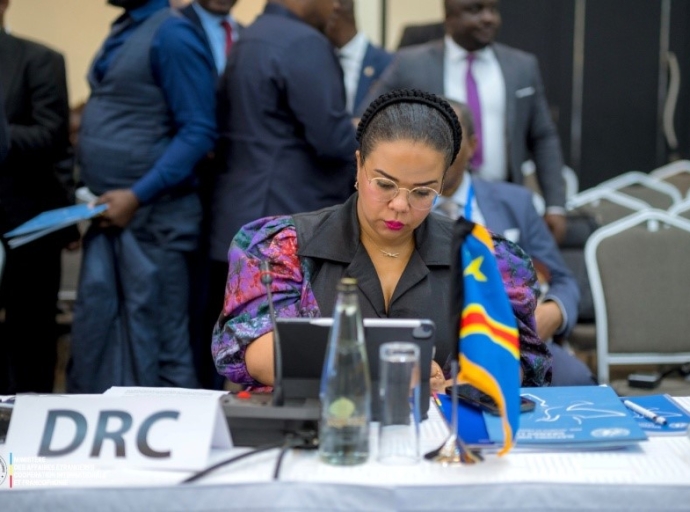 Revitalisation de l’Accord-cadre d’Addis-Abeba, Kampala : Thérèse Kayikwamba plaide pour l’accélération du processus de paix dans les Grands-Lacs