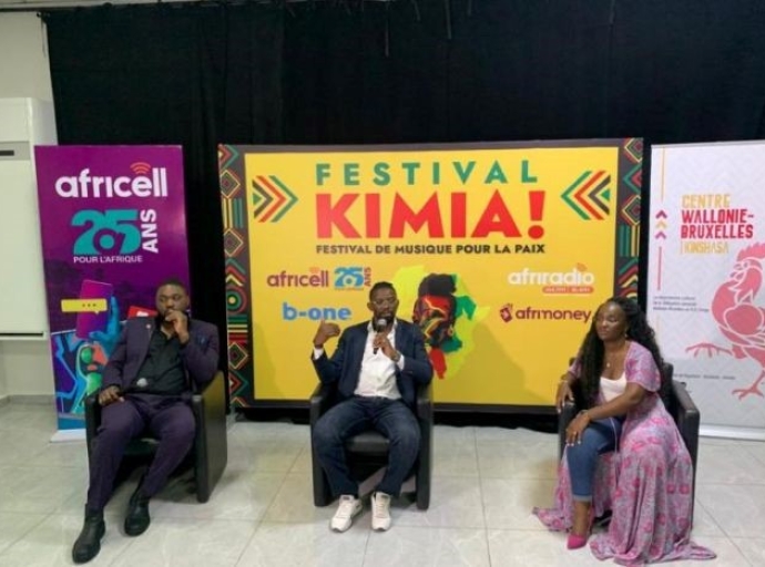 1ère Edition du Festival &quot;Kimia&quot; au centre Wallonie-Bruxelles, RDC : Cécile Djunga démontre la force du pouvoir unificateur de la musique