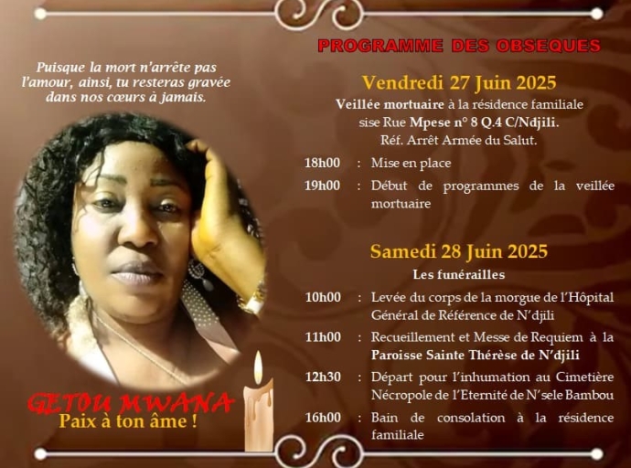 Nécrologie : Getou Mwana n’est plus !