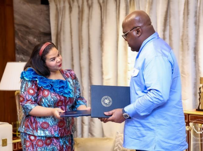 Après la signature de l’Accord de paix, cap sur de nouveaux challenges, Félix Tshisekedi : Thérèse Kayikwamba confirme le rendez-vous chez Donald Trump !