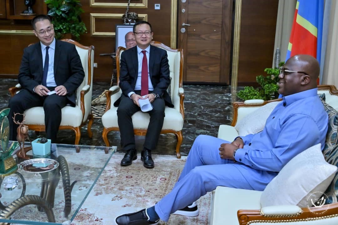 RDC-Chine : Félix Tshisekedi et Zhao Bin plantent le décor du raffermissement des relations bilatérales !