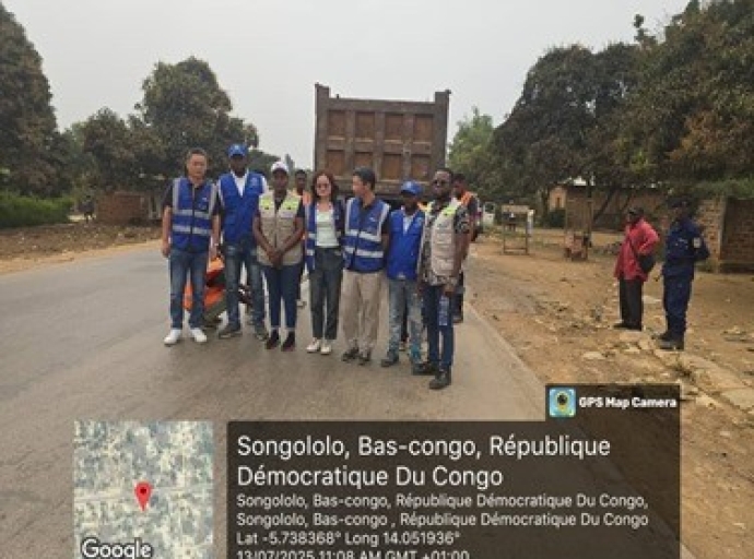 RN1 – Tronçon Kinzau-Songololo : l’ACGT finalise la réception technique et lance un nouveau chantier vers Matadi