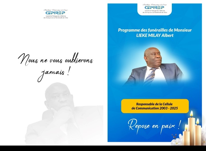 Des adieux difficiles au Charcom de Copirep, Albert Lieke Milay : le programme des obsèques est là !