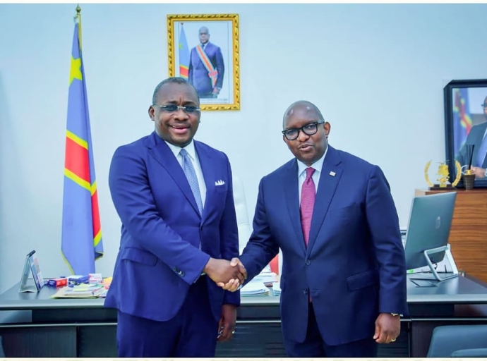Audience fructueuse au Palais du peuple, RDC : Sama Lukonde et Guy Loando s’accordent pour assurer une meilleure coordination des actions législatives et gouvernementales !