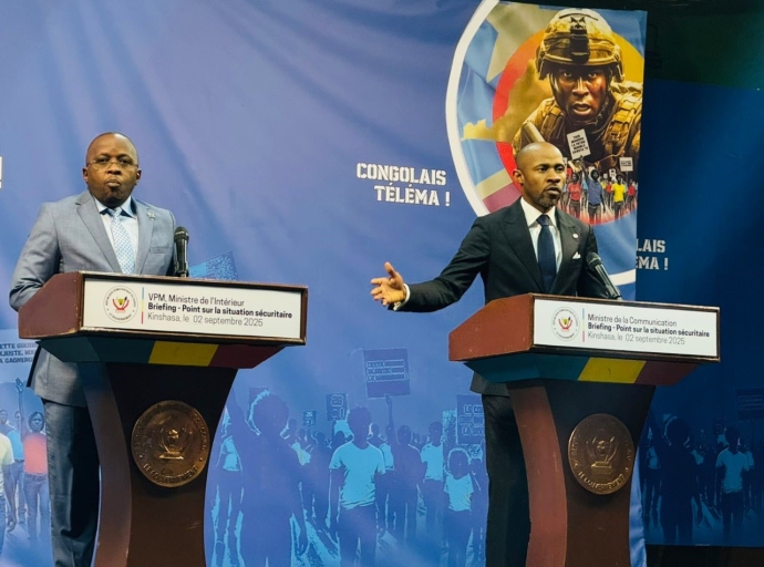 RDC : le Gouvernement affirme sa détermination à garantir la quiétude et la sécurité des congolais !