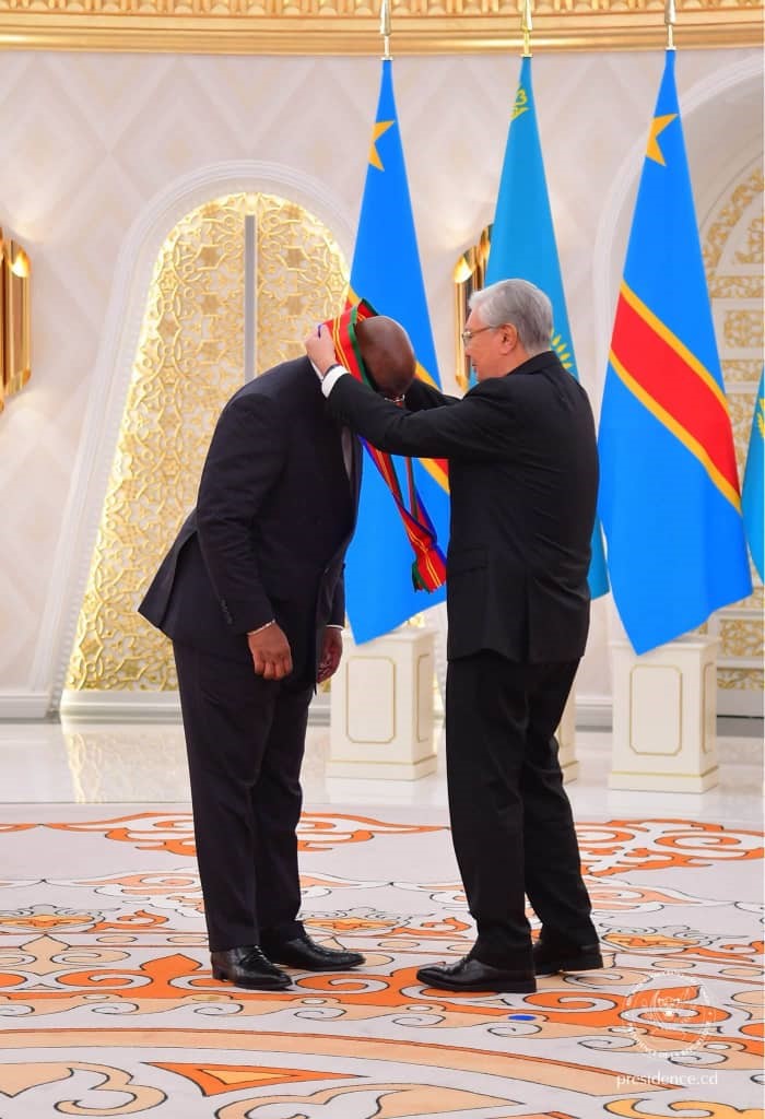 RDC-Kazakhstan : Félix Tshisekedi et Kassym-Jomart Tokayev s'engagent sur la voie d'une coopération économique et diplomatique renforcée !