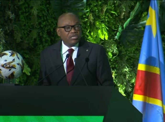 47ᵉ Assemblée générale de la CAF, RDC : le vice-président du CONOR-FECOFA, Honoré Loango, représente la présidente Belinda Luntadila à l’ouverture de la grand-messe