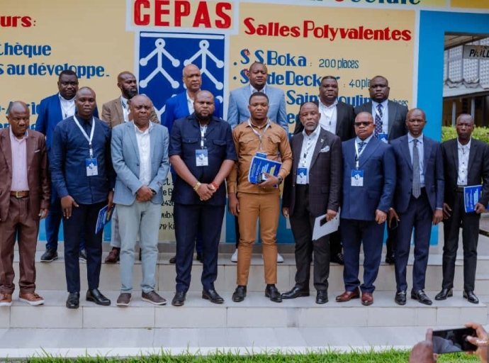 ‘‘De la caméra au leadership : parcours inspirants’’ UNCC : Merlin Kamalandua exhorte les cameramen à valoriser leur métier