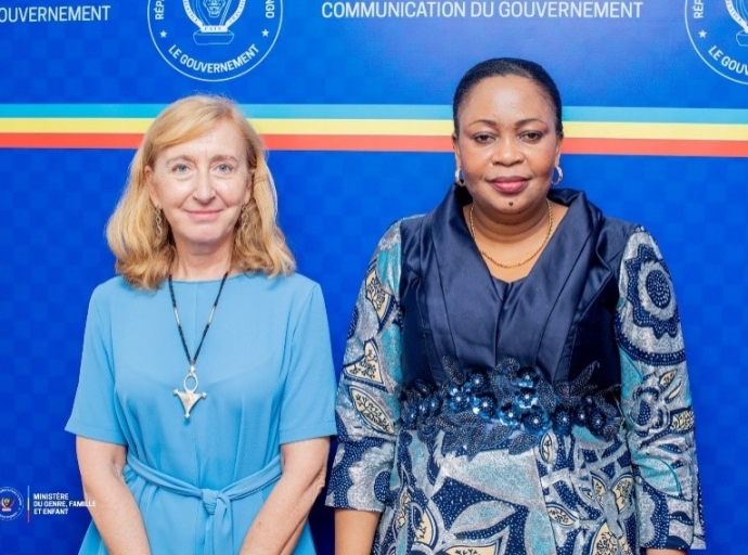 Protection des femmes et des enfants : la RDC et l’Espagne s’engagent à marcher ensemble !