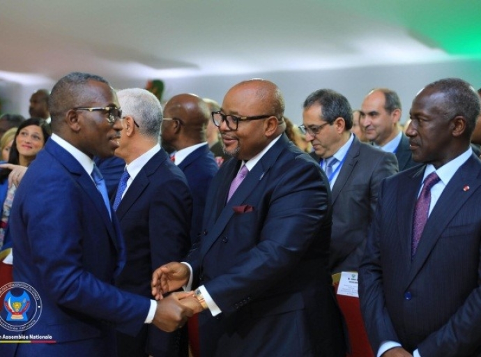 Investiture d’Alassane Ouattara , Abidjan : Aimé Boji porteur d’un message de fraternité de Félix Tshisekedi !
