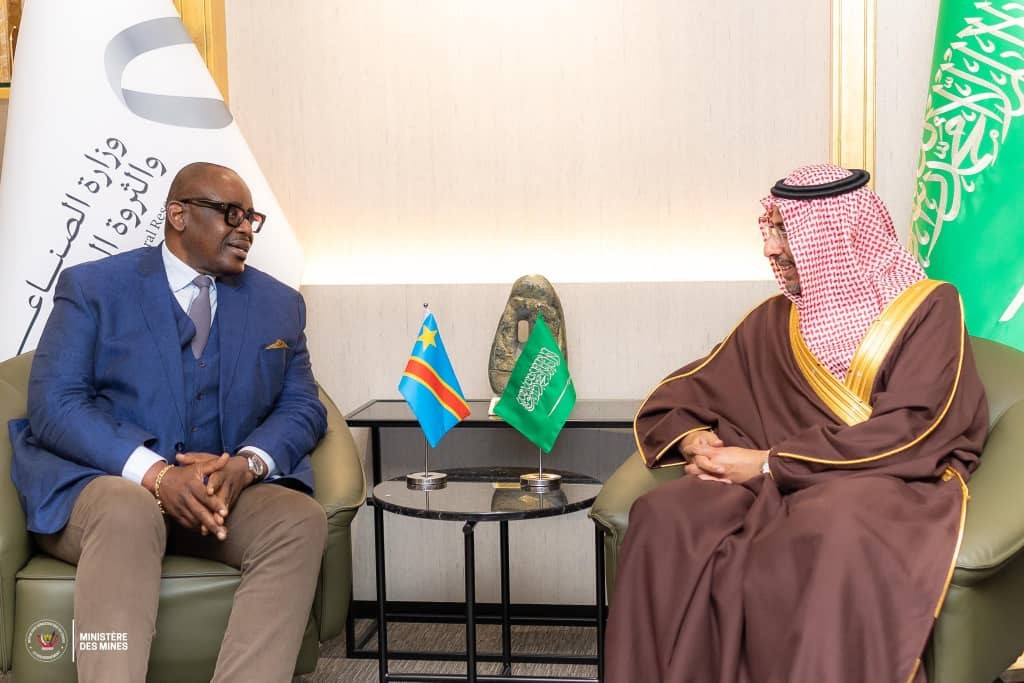 Mines : Louis Watum Kabamba active une forte dynamique de coopération entre la RDC et l’Arabie Saoudite !