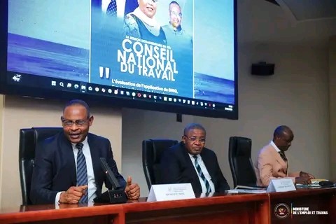 37ème Conseil National du Travail, RDC : le Ministre Ferdinand Massamba a procédé à l’ouverture de la session extraordinaire pour des réformes robustes du secteur
