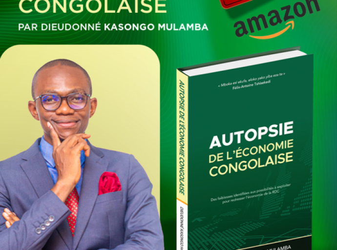 Littérature : Dieudonné Kasongo présente l’ouvrage « L'Autopsie de l'économie congolaise »
