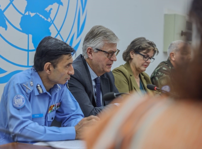 Chef des opérations de maintien de la paix de l'ONU, Jean-Pierre Lacroix effectue une visite de travail de trois jours en RDC 