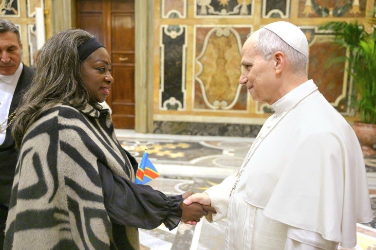 Vatican : Joëlle Bile reçu en audience privée par le Pape Léon XIV