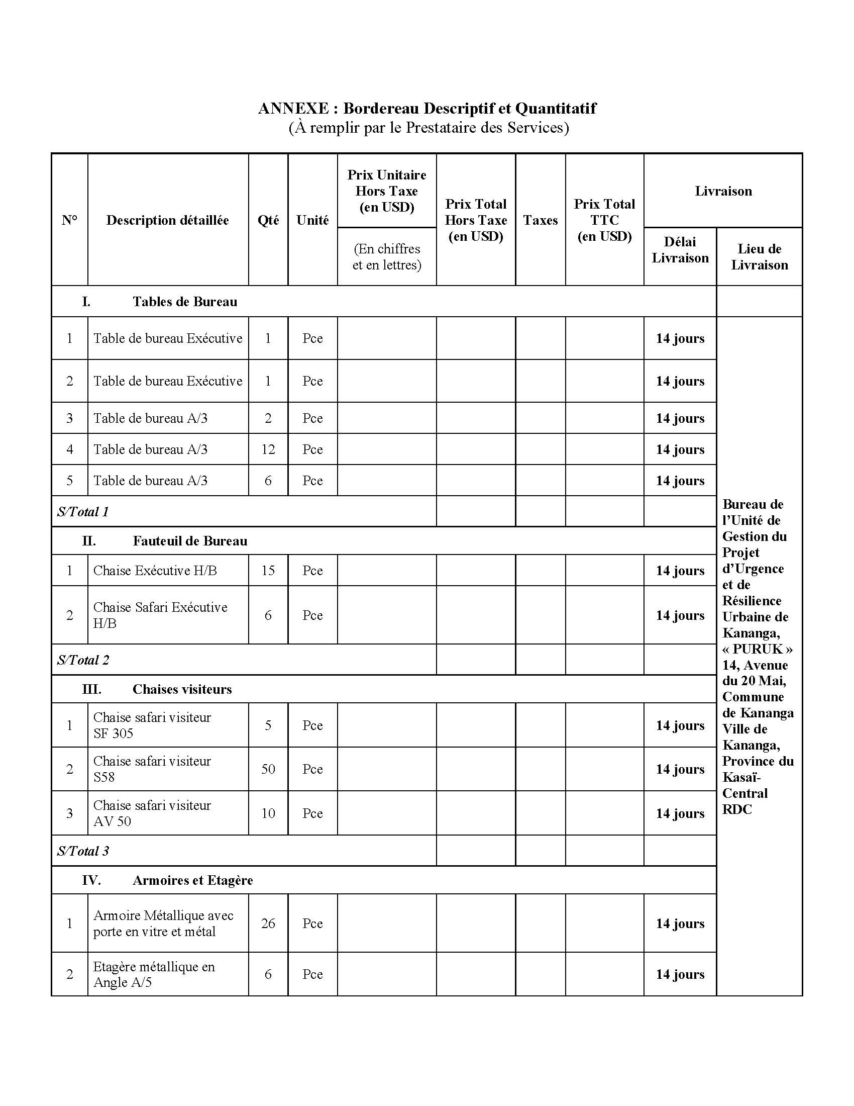 annexes Page 1